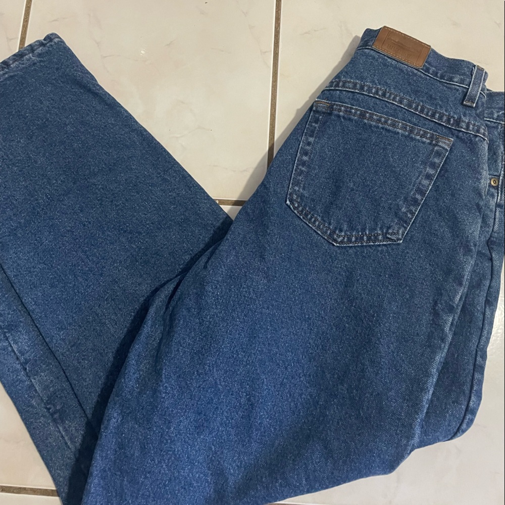 L.L BEAN VTG DARK WASH JEANS
